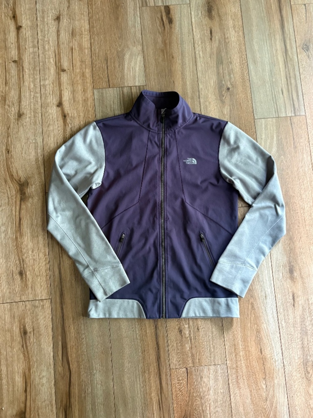 Th North Face Kilowatt Full-Zip Jacket Light Weight Navy/Gray Men’s Size Small